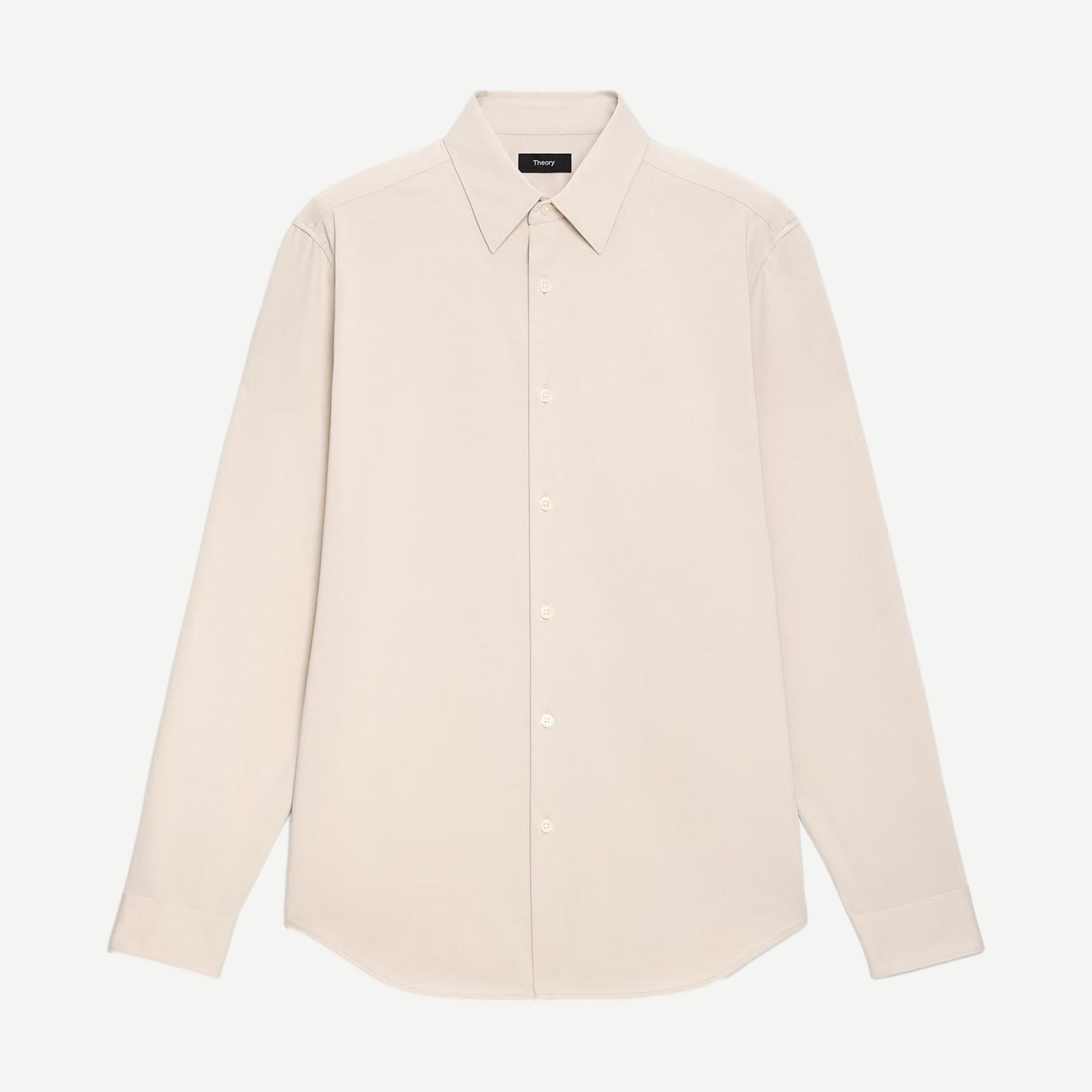 Sylvain ND. Structure L/S Shirt - Silverstone - Galvanic.co