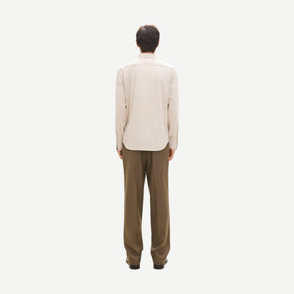 Sylvain ND. Structure L/S Shirt - Silverstone - Galvanic.co
