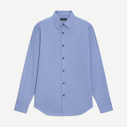 Sylvain ND. Structure L/S Shirt - Light Dusk Blue - Galvanic.co