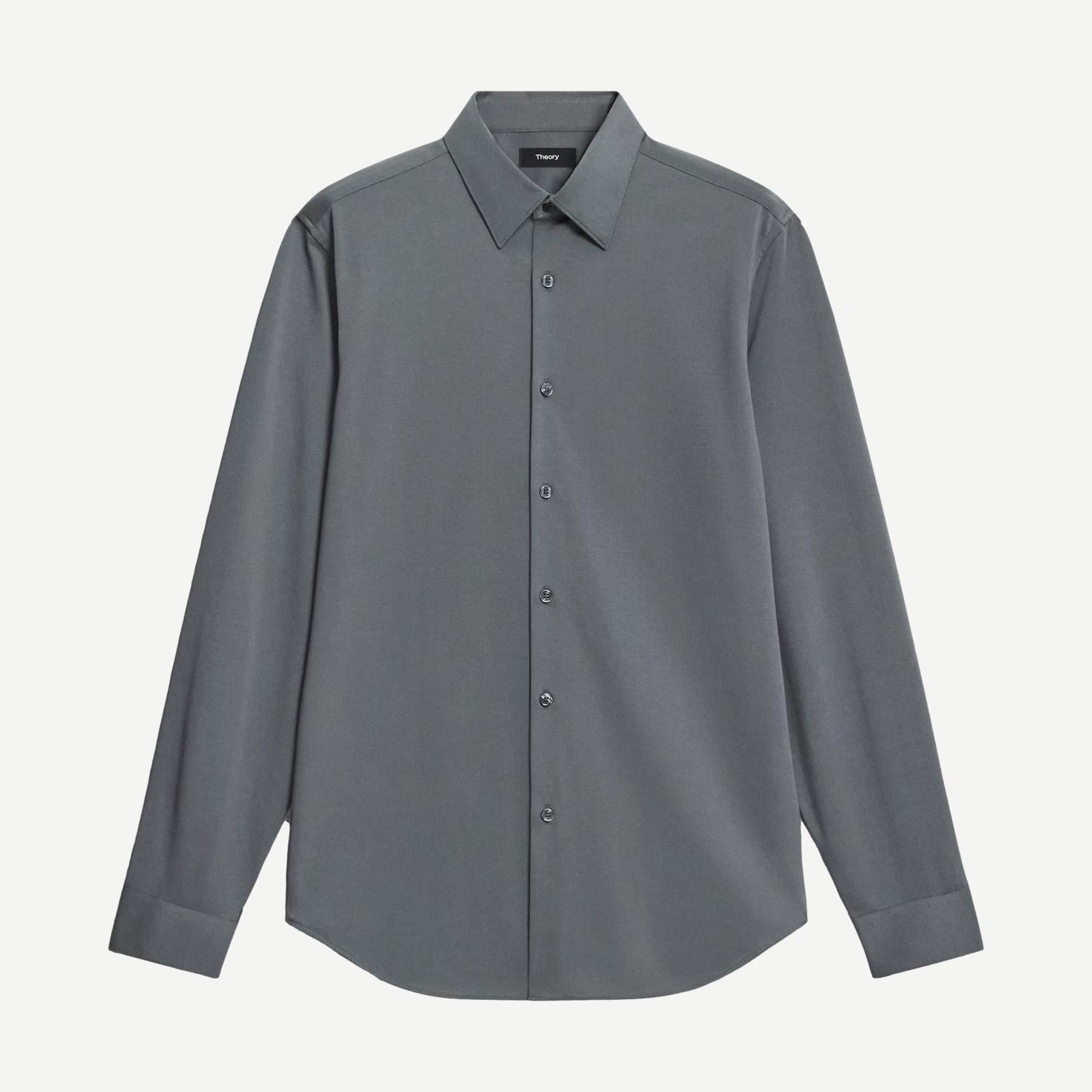 Sylvain Structure Knit Shirt - Pestle - Galvanic.co