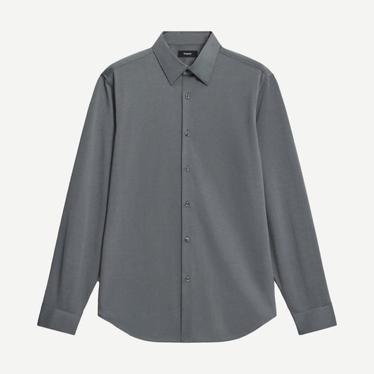 Sylvain Structure Knit Shirt - Pestle - Galvanic.co