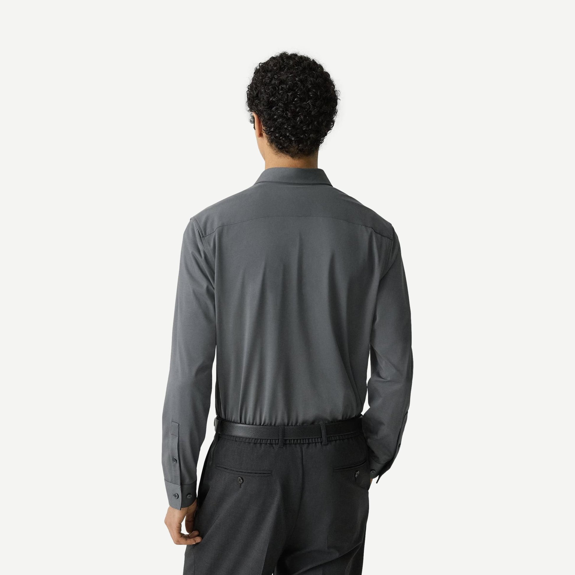 Sylvain Structure Knit Shirt - Pestle - Galvanic.co