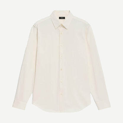 Sylvain Structure L/S Button Down - Seashell - Galvanic.co
