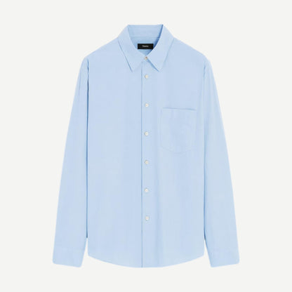 Sylvain Shirt Structure Knit - Rainstorm - Galvanic.co