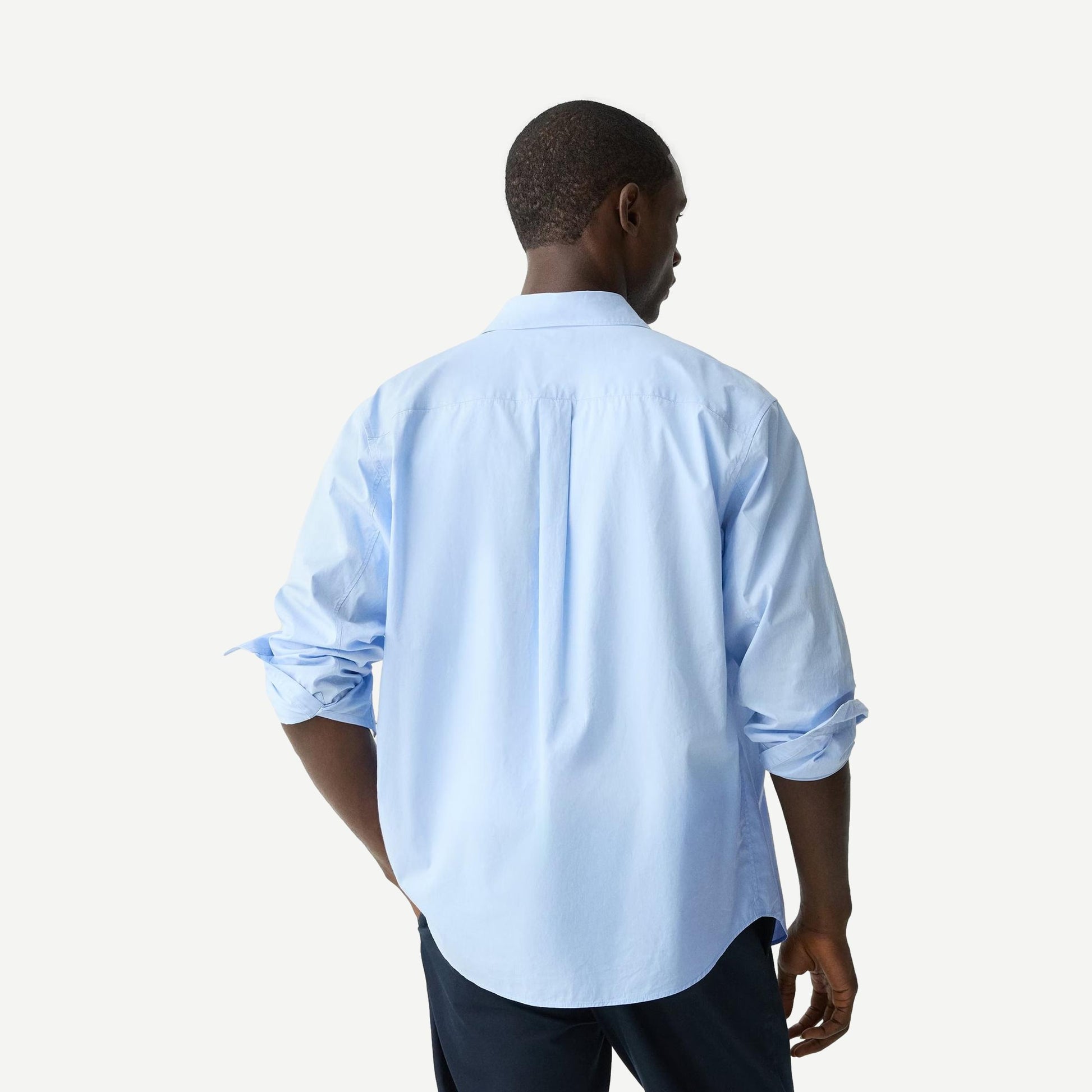Sylvain Shirt Structure Knit - Rainstorm - Galvanic.co