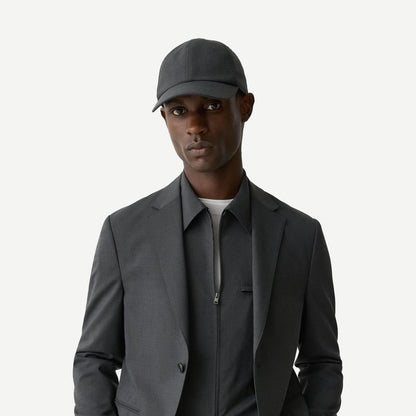 6 Panel Motion Cap - Charcoal Melange - Galvanic.co
