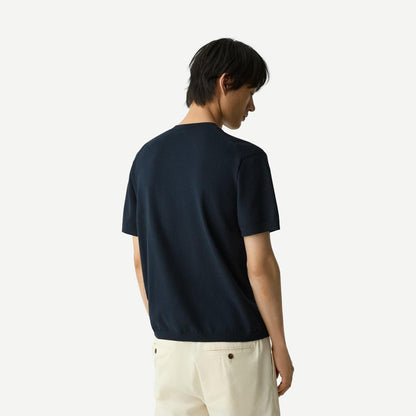 Relax SS Cotton Sweater - Baltic - Galvanic.co