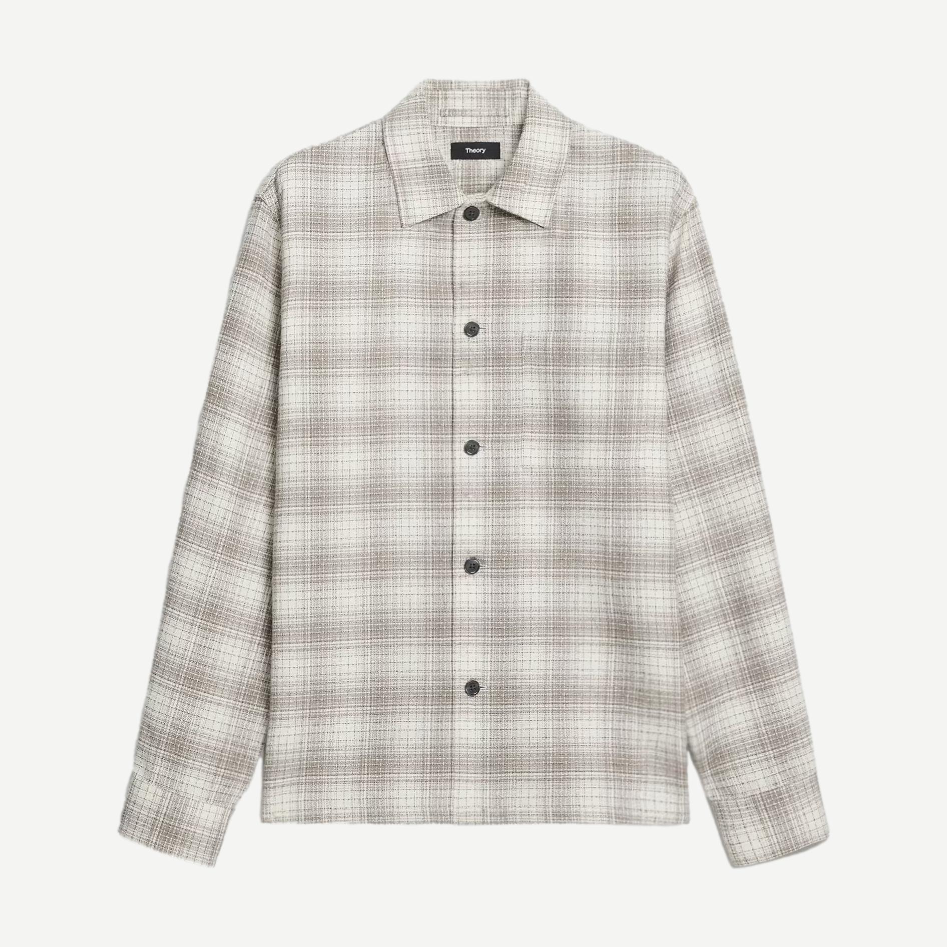 Light Shirt Textured Check - Duffle Multi - Galvanic.co