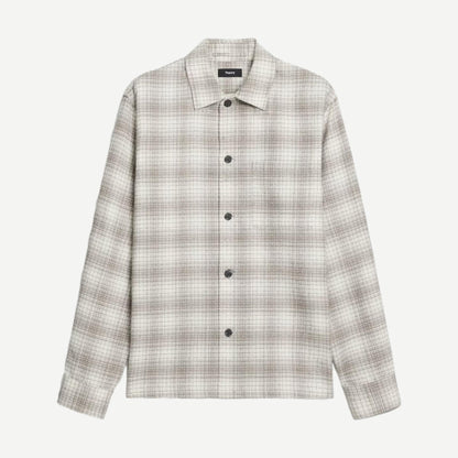 Light Shirt Textured Check - Duffle Multi - Galvanic.co