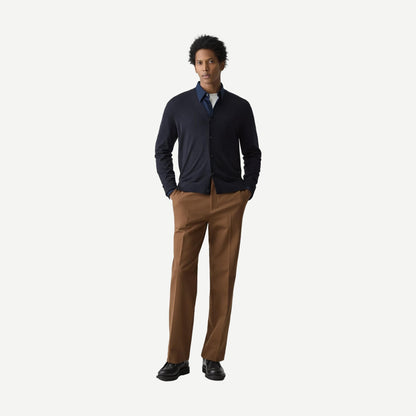 LS Cardigan Regal Wool - Navy - Galvanic.co