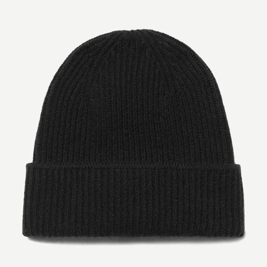 Cashmere Beanie - Black - Galvanic.co