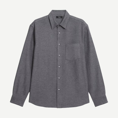 Weekend Shirt Cotton Flannel - Charcoal Multi