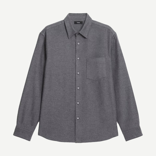 Weekend Shirt Cotton Flannel - Charcoal Multi