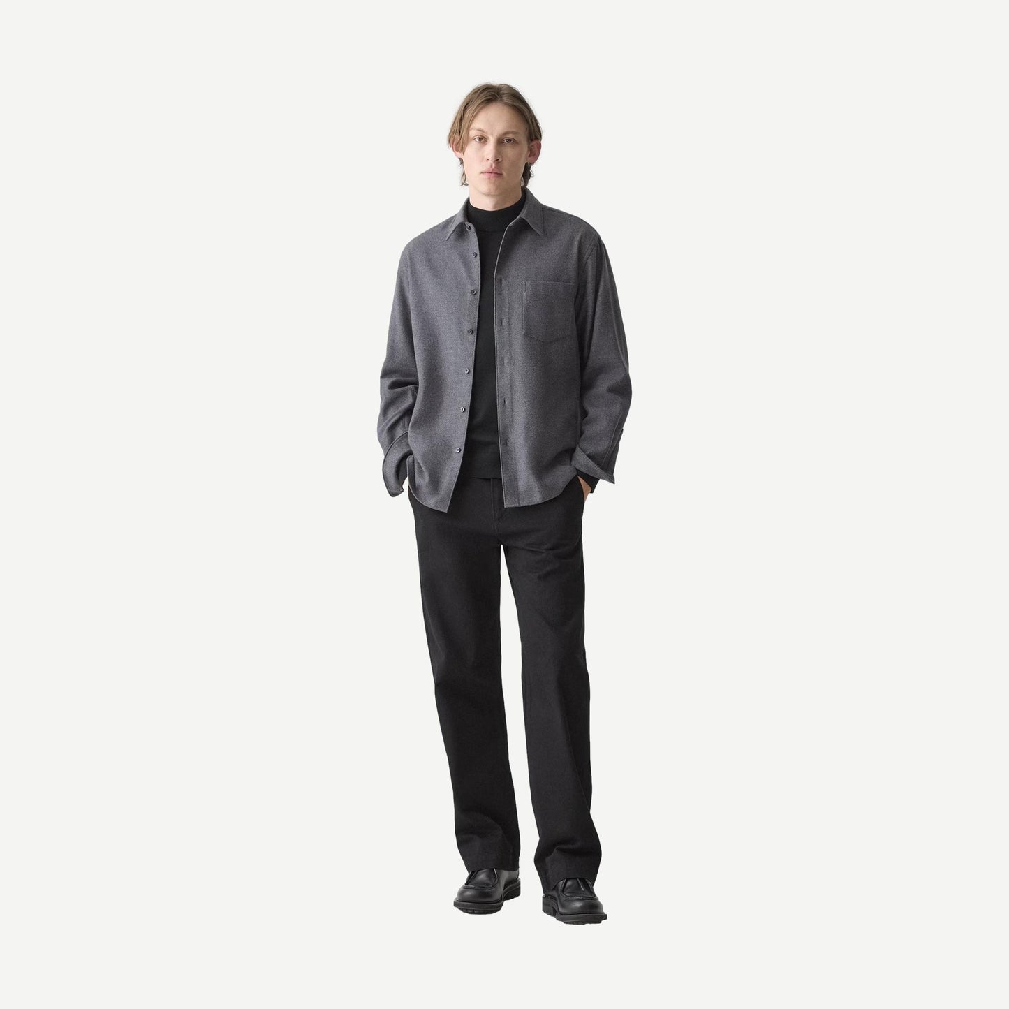 Weekend Shirt Cotton Flannel - Charcoal Multi