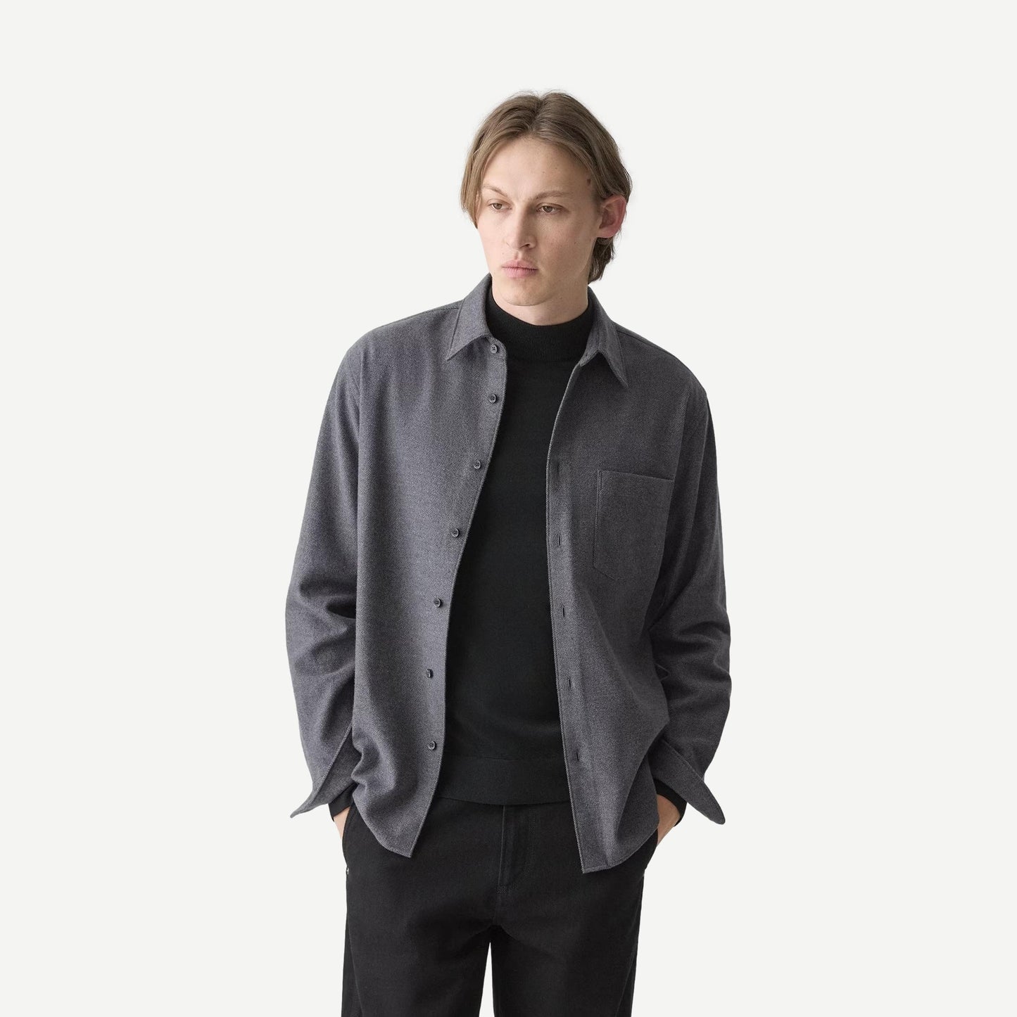 Weekend Shirt Cotton Flannel - Charcoal Multi