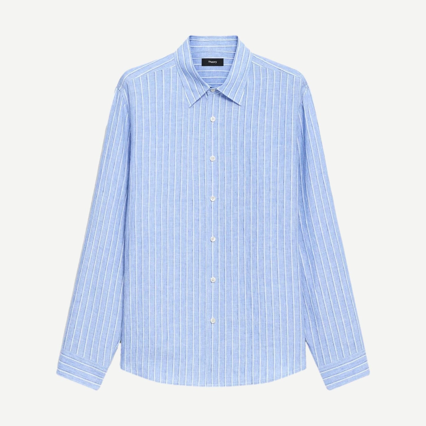 Irving Relaxed L/S Button Up - Crisp Blue Multi