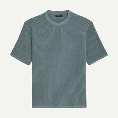 Mesh Tactile SS Tee - Light Pine Grove