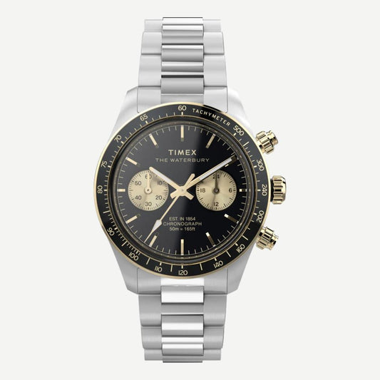 Waterbury Heritage Chrono 39mm SS - Galvanic.co