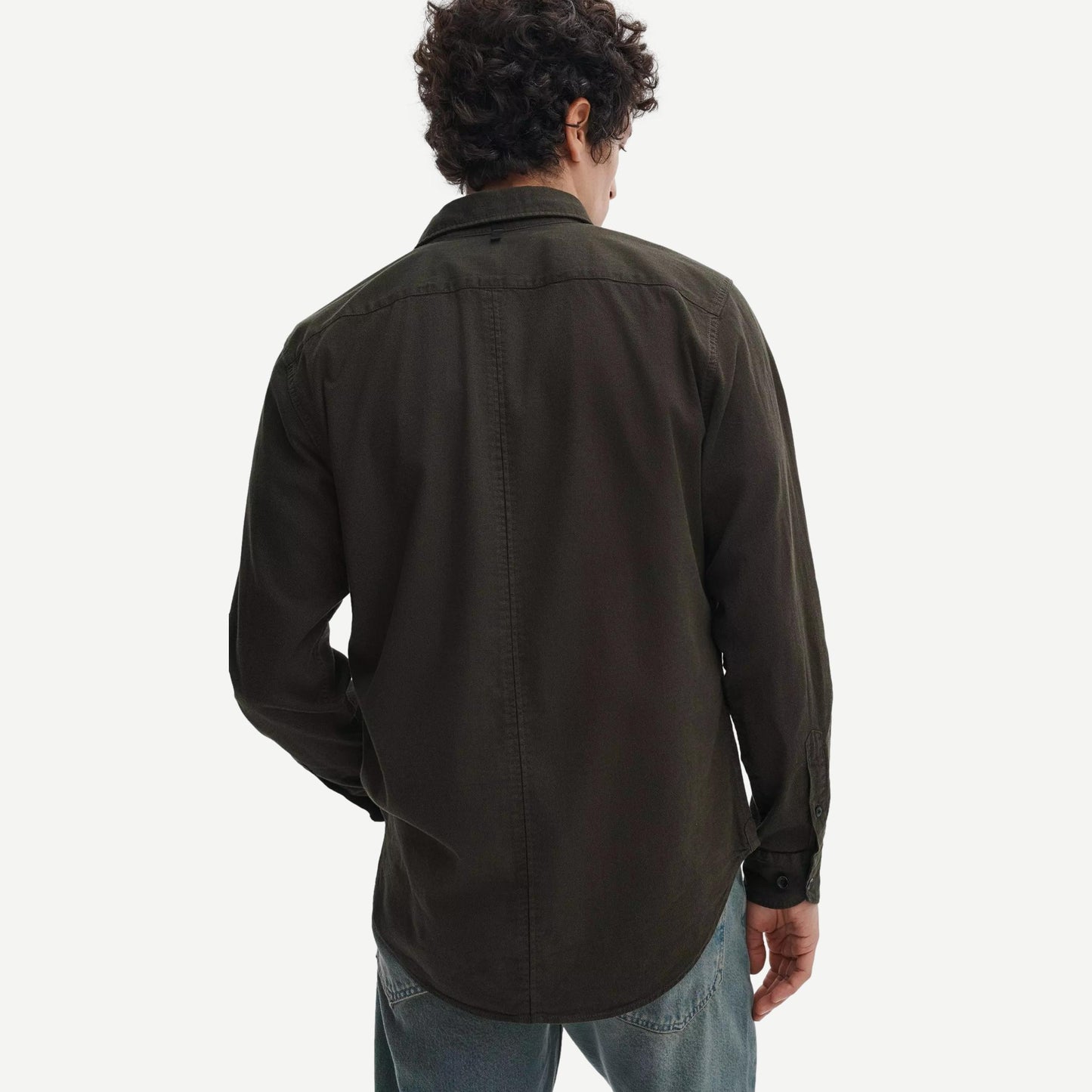 Tomlin Dobby Shirt - Dark Green