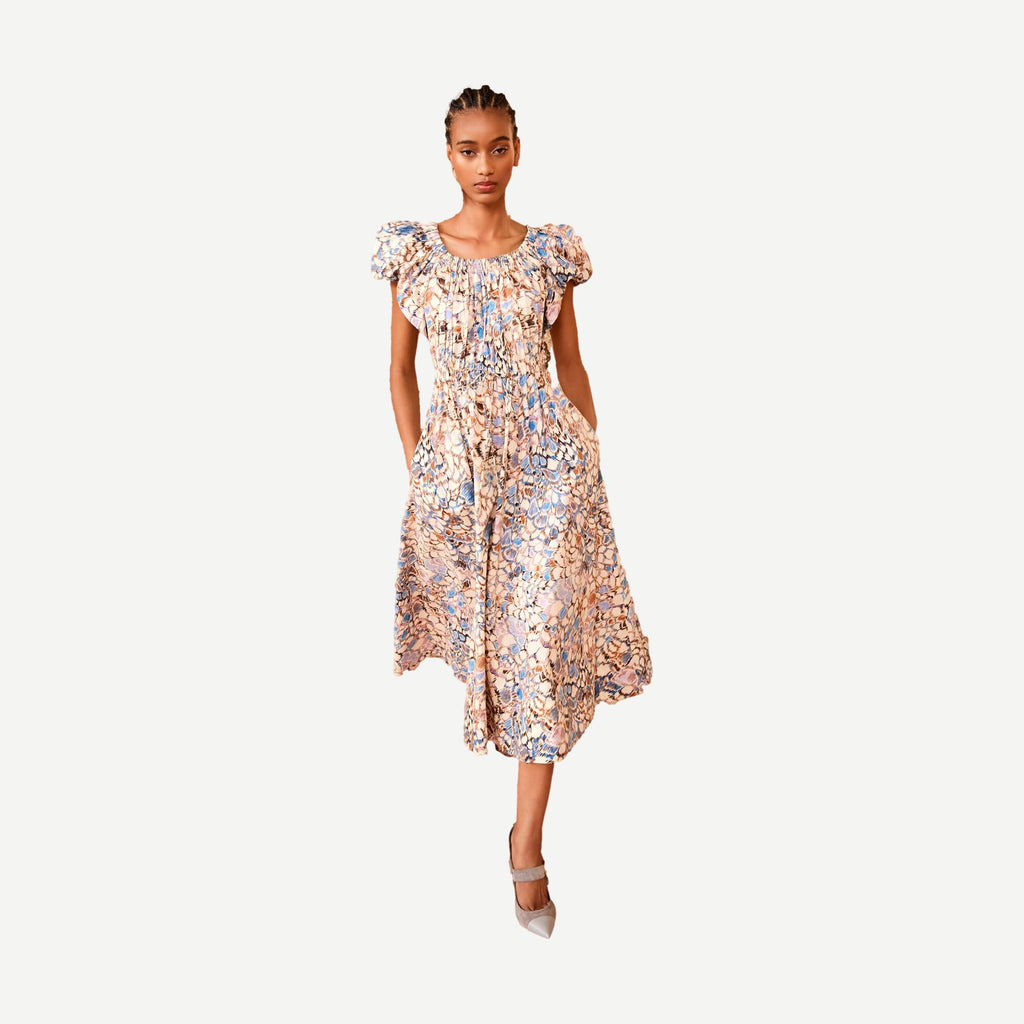 Gabi Dress - Ibis - Galvanic.co