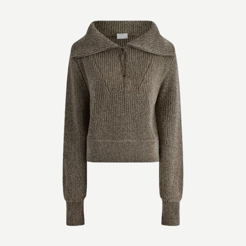 Mentone Knit - Dark Oliver Speckle - Galvanic.co