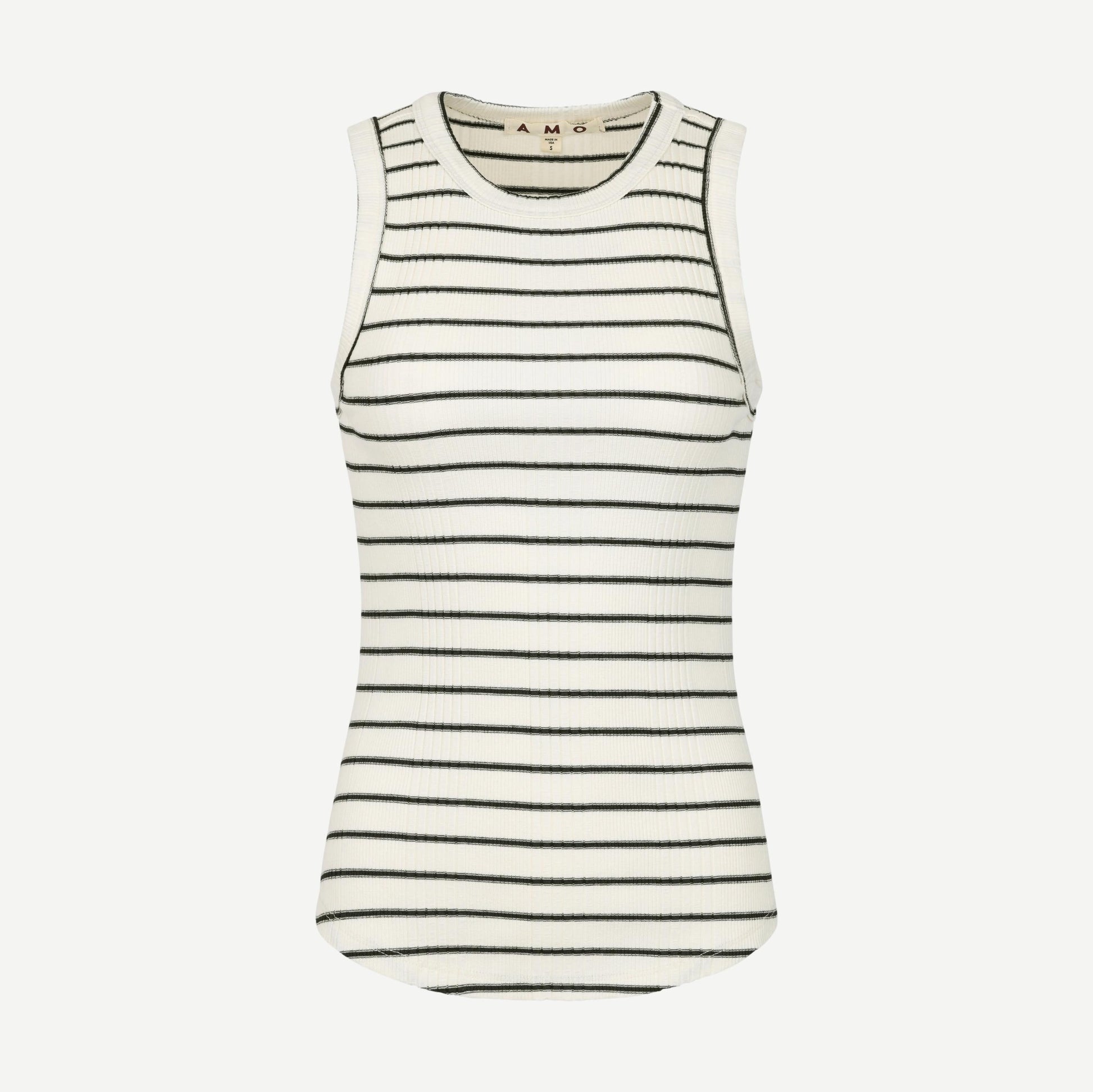 Vera Tank - Natural/Black - Galvanic.co