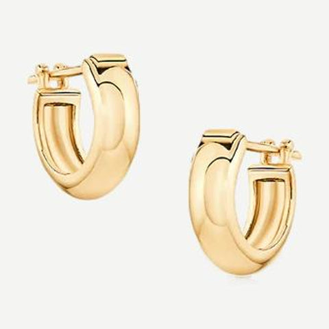 Vince Hoop Earring - 14K Gold Plated - Galvanic.co