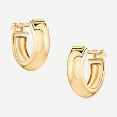 Vince Hoop Earring - 14K Gold Plated - Galvanic.co