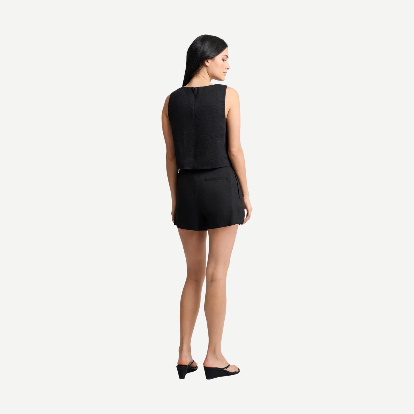 Boatneck Shell Top - Black - Galvanic.co