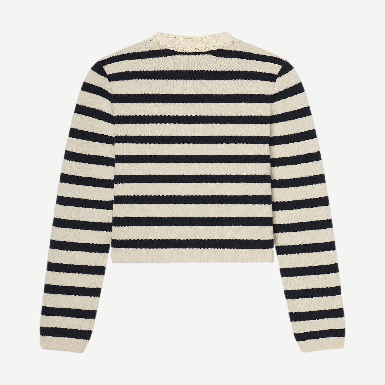 The Harbor Cardigan - Navy Multi - Galvanic.co