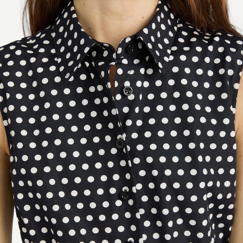 The Polka Dot Top - Black Multi - Galvanic.co