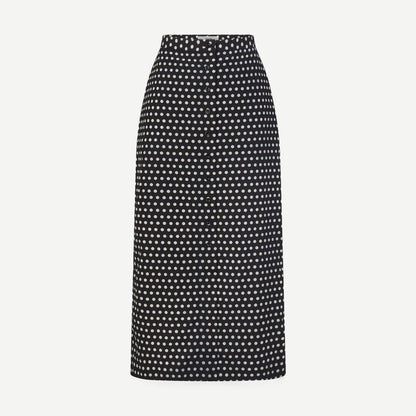 The Polka Dot Skirt - Black Multi - Galvanic.co