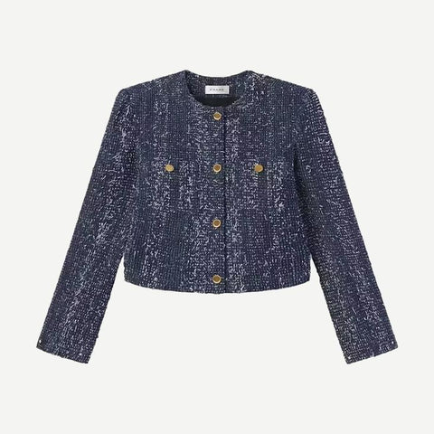 Denim Boucle Jacket - Magic - Galvanic.co