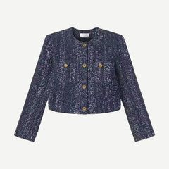 Denim Boucle Jacket - Magic - Galvanic.co