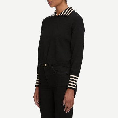 The Sailor Pullover-Black Multi - Galvanic.co