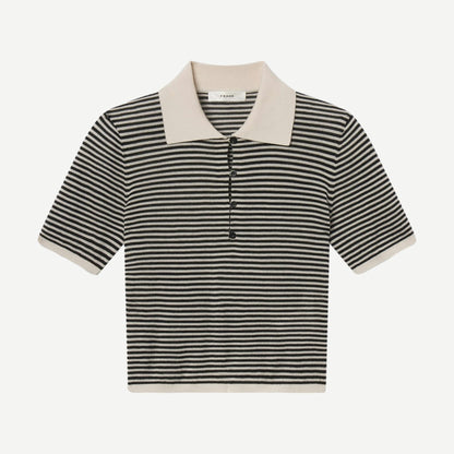 The Smart Polo - Cream Multi - Galvanic.co