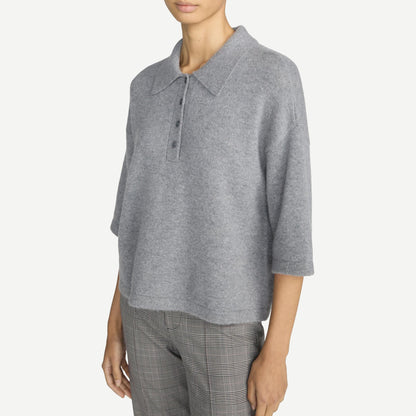 The Academy Polo - Graphite Grey