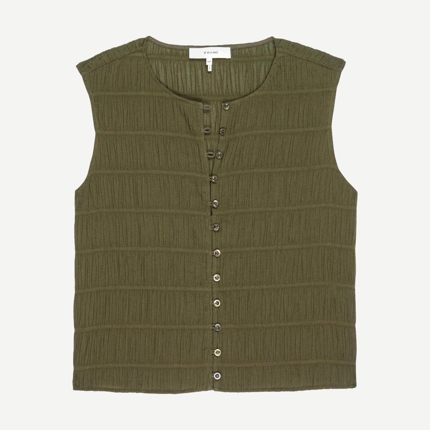 The Smocked Tank - Juniper - Galvanic.co