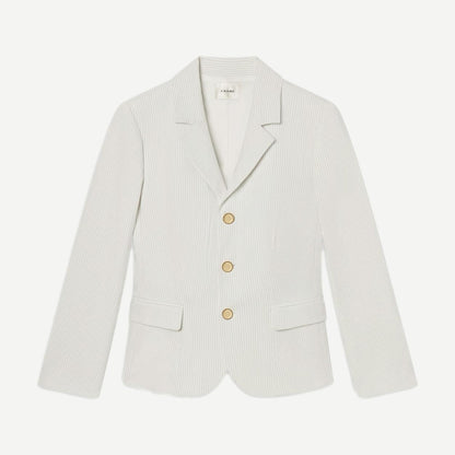 The Seersucker Jacket - Light Chambray Multi - Galvanic.co