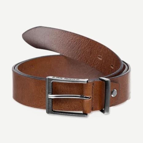 Walker Leather Belt - Brown - Galvanic.co