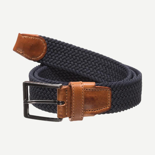 Walker Webbing Belt - Dark Navy