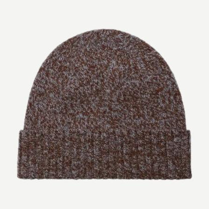 Brook Beanie Twist Fleck - Brown/Grey