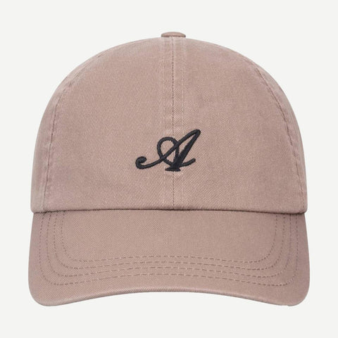 Washed Signature Cap - Beige - Galvanic.co