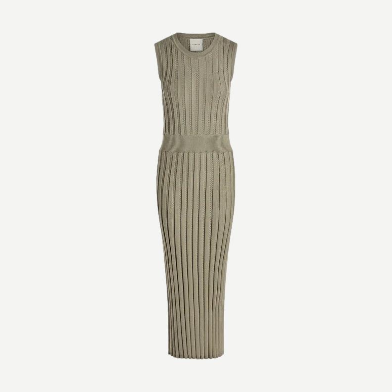 Florian Knit Dress - Seagrass - Galvanic.co