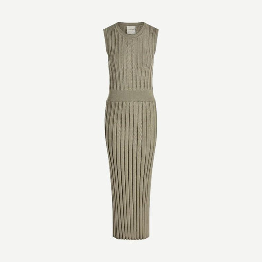 Florian Knit Dress - Seagrass - Galvanic.co