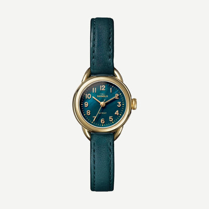 Runabout 3H 25mm - MOP/Emerald Leather