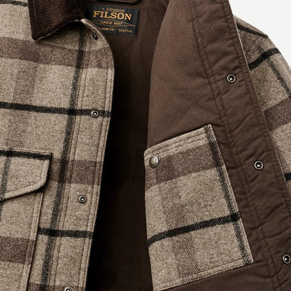 Spokane Insulated Cruiser - Brown Heather Plaid