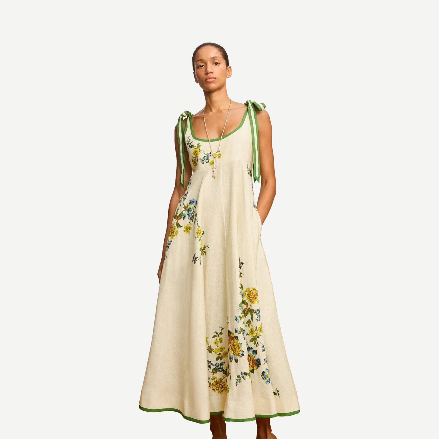 Phyllis Ballet Sundress - Cream