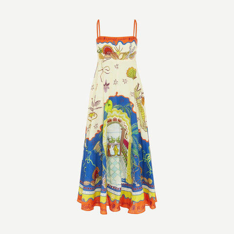 Surrealist Summer Sundress - Multi - Galvanic.co