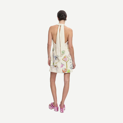 Court Mini Dress - Cream - Galvanic.co